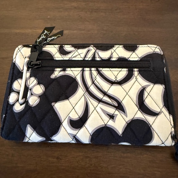 Vera Bradley Turn Lock Wallet Clutch "Night & Day" Retired Patterns - Picture 3 of 7